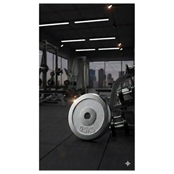 50 Kg Dambıl Crom Dambıl 0,5 Kg Ağırlık Plaka
