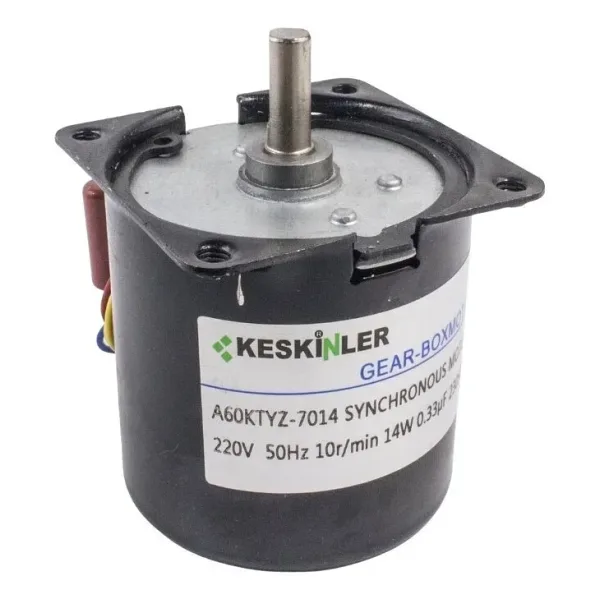 60-KTYZ 10 RPM 14W AC Senkron Motor