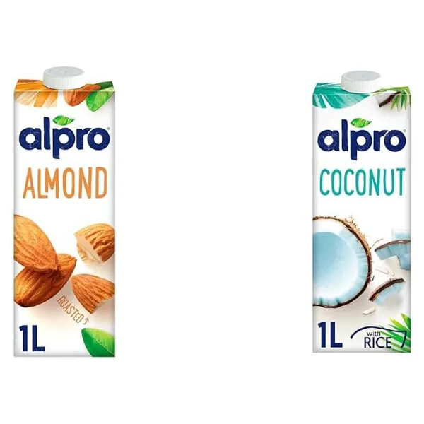 Alpro Hindistan Cevizi & Badem Sütü 1 lt 2'li