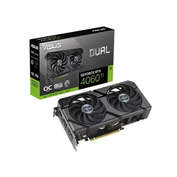 Asus RTX 4060 Tı Dual Oc Edition Dual-Rtx4060tı-O8g 128 Bit Gddr6 8 GB Ekran Kartı