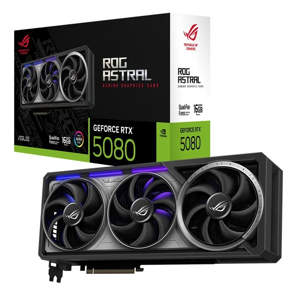 Asus RTX 5080 ROG Astral ROG-ASTRAL-RTX5080-16G-GAMING 256 Bit GDDR7 16 GB Ekran Kartı