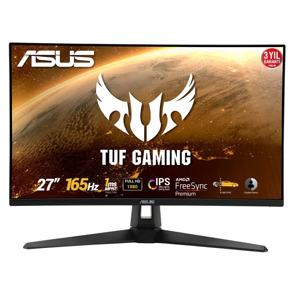 Asus TUF Gaming VG279Q1A 27" 1 ms Full HD IPS 165 Hz Oyuncu Monitörü