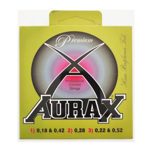 Aurax Ax-18 Kısa Sap Bağlama Teli Profesyonel 0.18