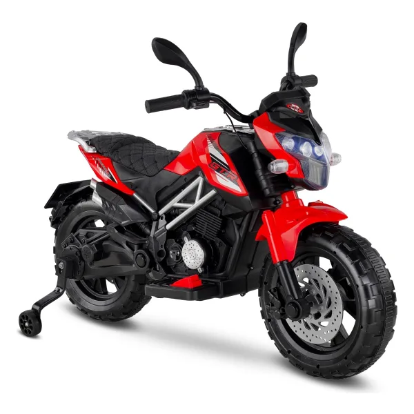Babyhope 447 Motocross Kırmızı 12 V Akülü Motor