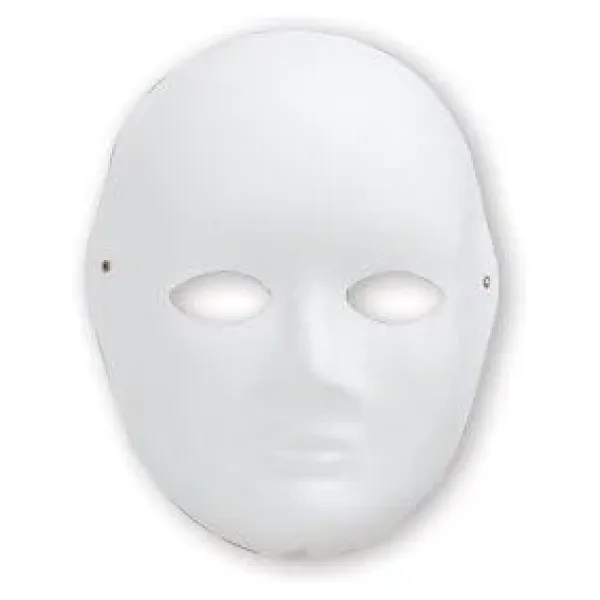 Benim Marifetlerim - Boyanabilir Beyaz Maske 1 Adet