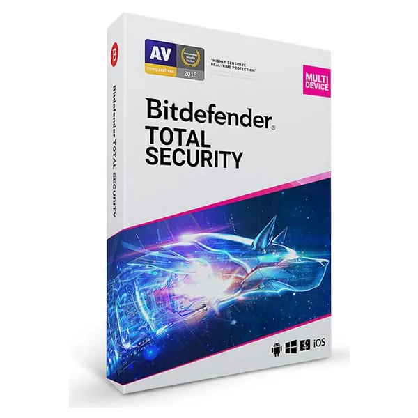 Bitdefender total security 5 kullanıcılı / 1 yil
