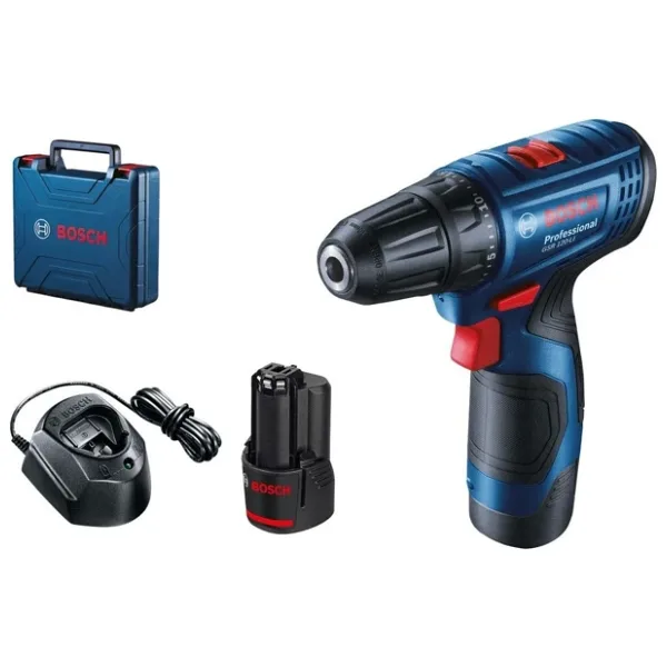 Bosch GSR 120-Li Çift Akülü 2 Ah Vidalama Makinesi