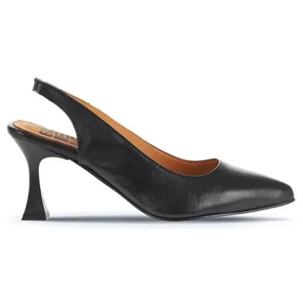 Bueno Shoes 01WA1400 Siyah Kadın Topuklu Ayakkabı