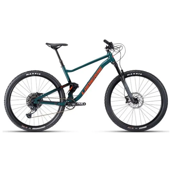 Carraro Lapierre Zesty TR 4.9 Erkek Dağ Bisikleti 510H HD 29 Jant 12 Vites Mat Koyu Turkuaz Parlak Siyah Neon Kırmızı