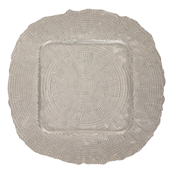 Emsan Gümüş Kare Supla 35 cm
