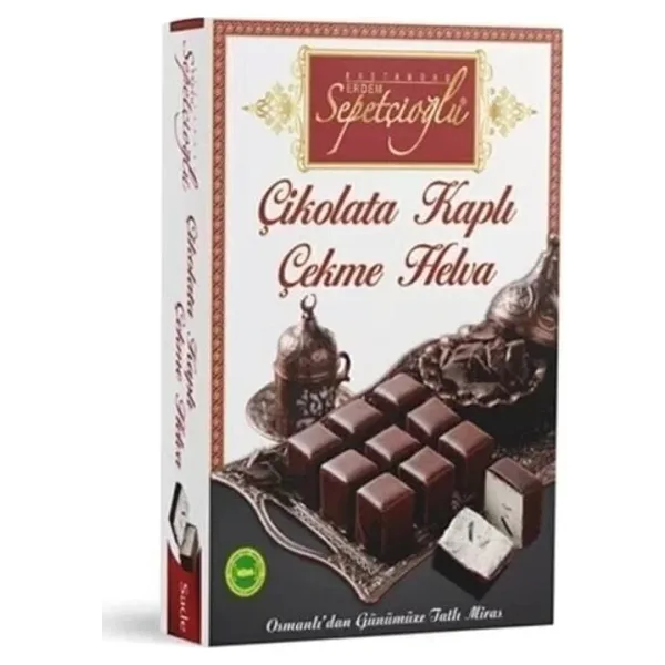 Erdem Sepetçioğlu Çikolata Kaplı Çekme Helva 160g