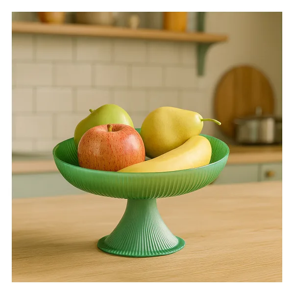 Evidea Kitchen Resital Tas Ayaklı Kase - Renkli - 21 cm - Montajsız