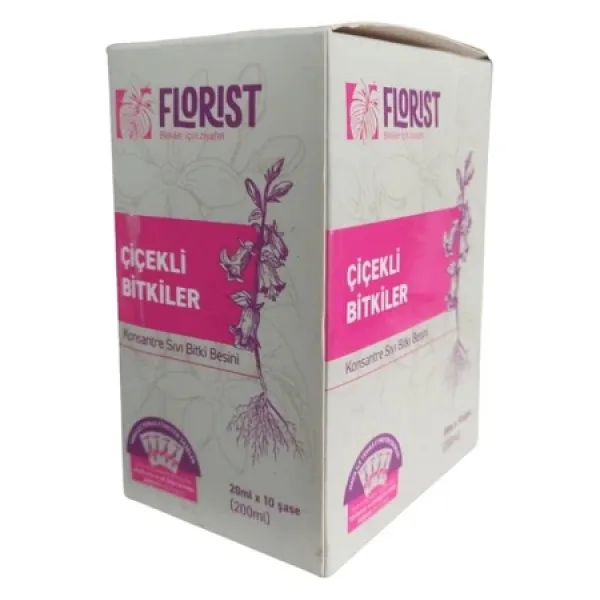 Florist Çiçekli Bitkiler Sıvı Konsantre Bitki Besini