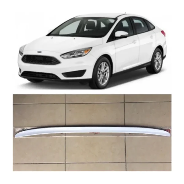 Ford Focus 3. 3.5. 4 Sedan Kasa Bagaj Üstü Spoiler Parlak Beyaz