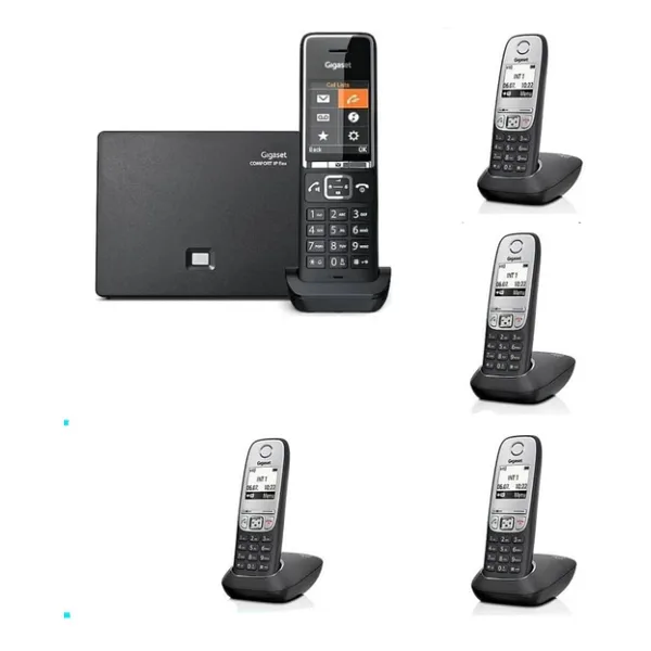Gigaset Analog & Ip 5 Dahili Dect Telsiz Kablosuz Telefon Santrali C550 Comfort Ip-A690