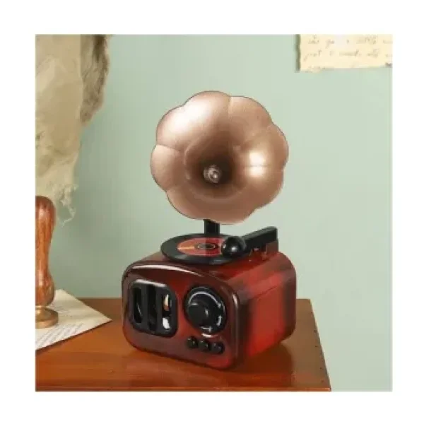 Gramofon Müzik Kutusu - Çok Renkli