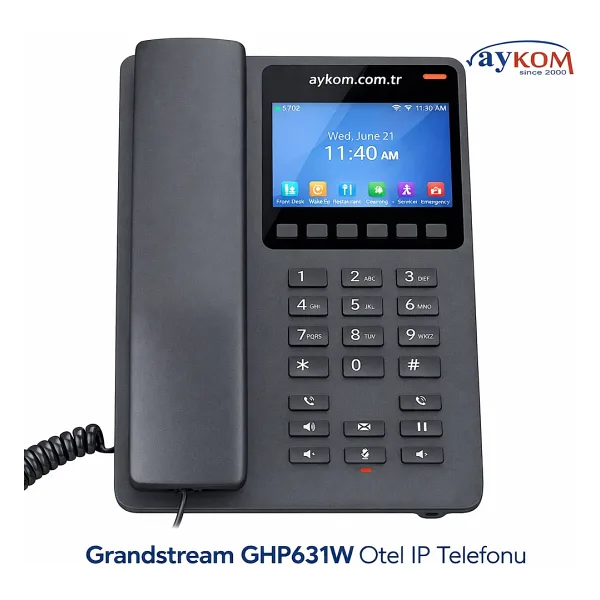 GrandStream GHP631W Otel IP Telefonu
