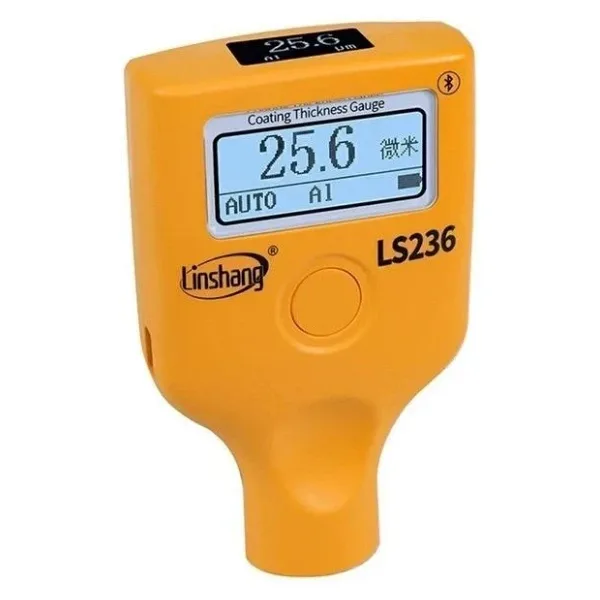 Grayzer LS236 Linshang Bluetooth'lu Boya Ölçüm Cihazı Demir Alüminyum Galvaniz Ölçer 5000 Um