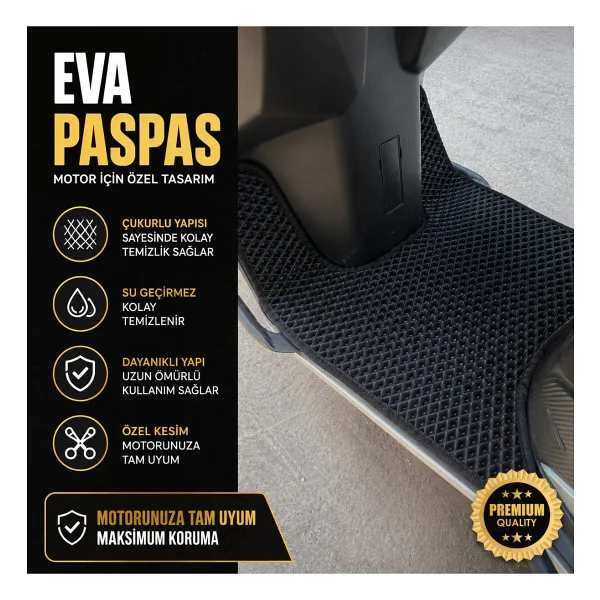 Guerrino RKS-FRECCİA 150 İÇİN UYUMLU YENİ NESİL EVA MOTOR PASPASI