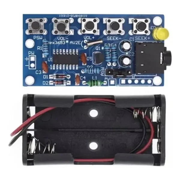 HEX3653 76MHz-108MHz Stereo FM Radyo Alıcı Modülü