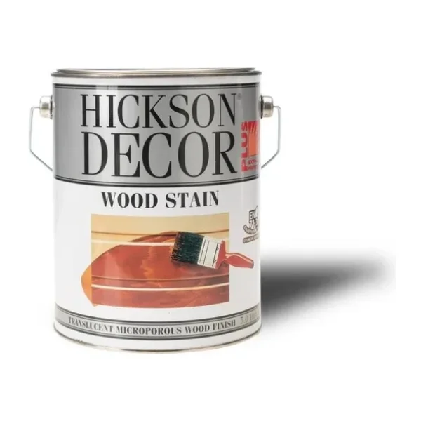 Hickson Decor Ultra Wood Stain - Renkli Ahsap Vernik Teak 5Lt