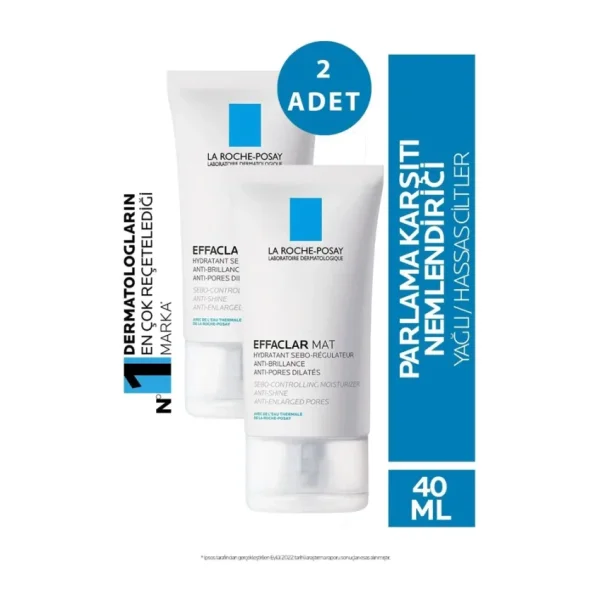La Roche-Posay Effaclar Mat 40 ml 2 Adet