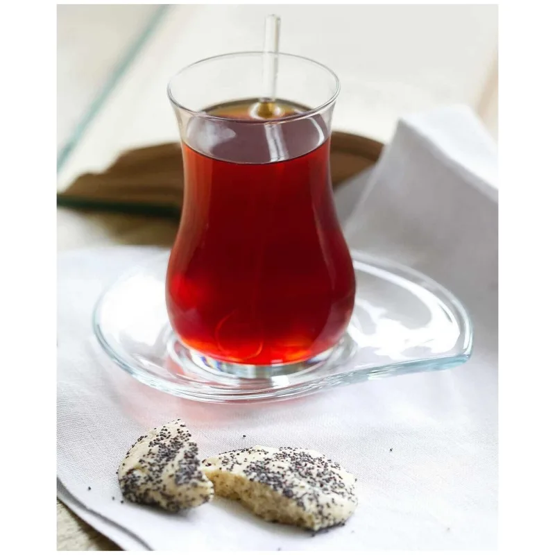 Lav Eva 24 Parça 12 Kişilik Çay Seti