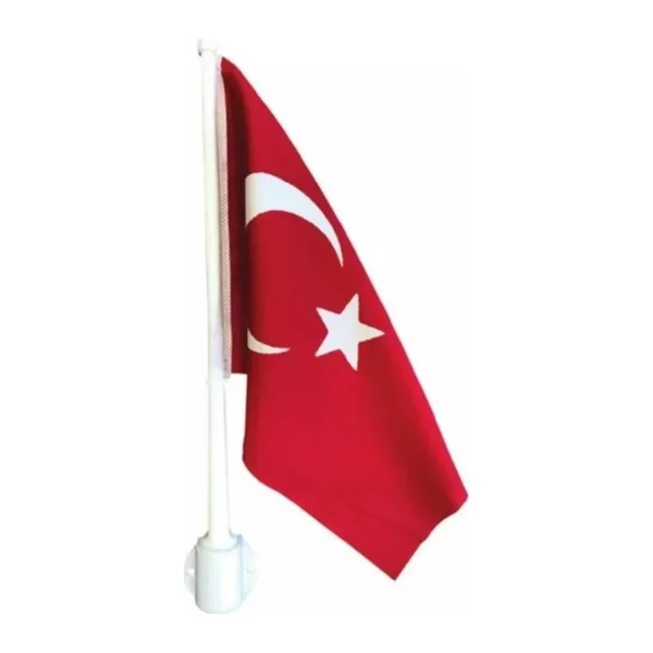 Lhr Şişme Bot Bayrak Direği 40cm Bayraklı