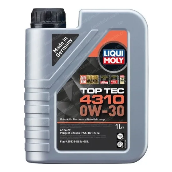 Liqui Moly Top Tec 4310 0W-30 1 lt Motor Yağı