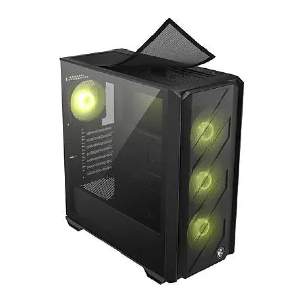 MSI Mag Forge 320R Airflow ARGB Fanlı Siyah ATX Oyuncu Kasası