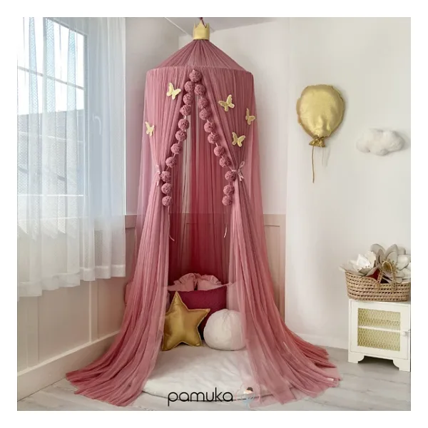 PAMUKA Tül Cibinlik Plus Dusty Rose