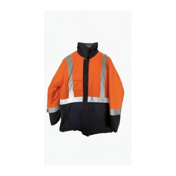 Parka Reflektörlü Turuncu-Lacivert