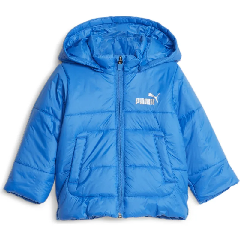 Puma Minicats 675971-47 Saks Mavi Kapüşonlu Bebek Şişme Mont