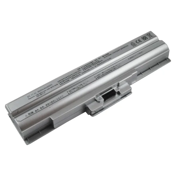 RETRO Sony Vaio VGP-BPS13, VGP-BPS21 Notebook Bataryası - Silver - 6 Cell