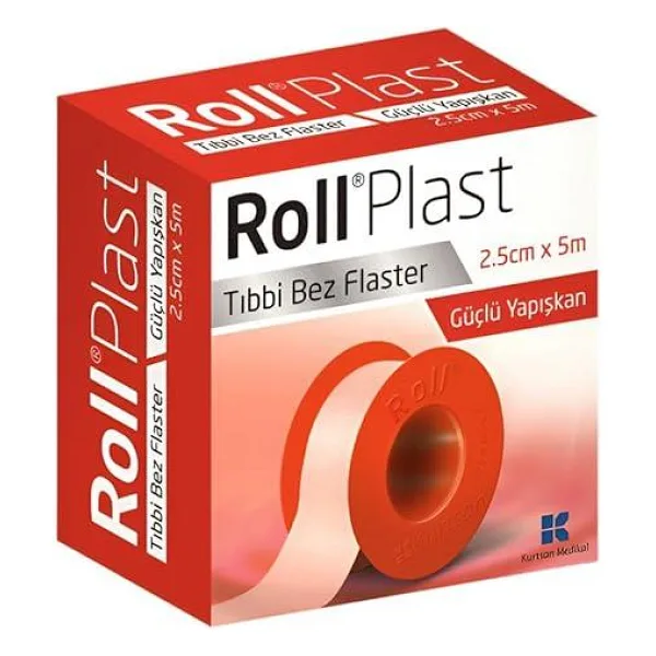 Roll Plast Tıbbi Flaster 2,5 Cm X 5 M