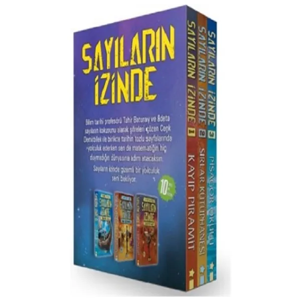 Sayıların İzinde Set (3 Kitap) - Ahmet Baki Yerli