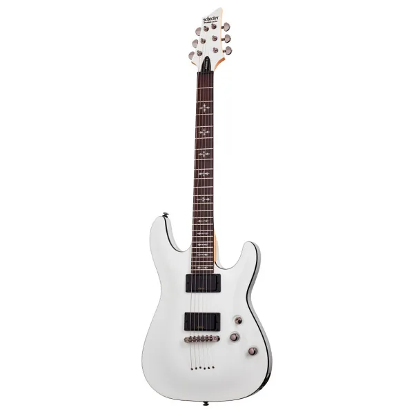Schecter Demon-6 Vintage White Elektro Gitar