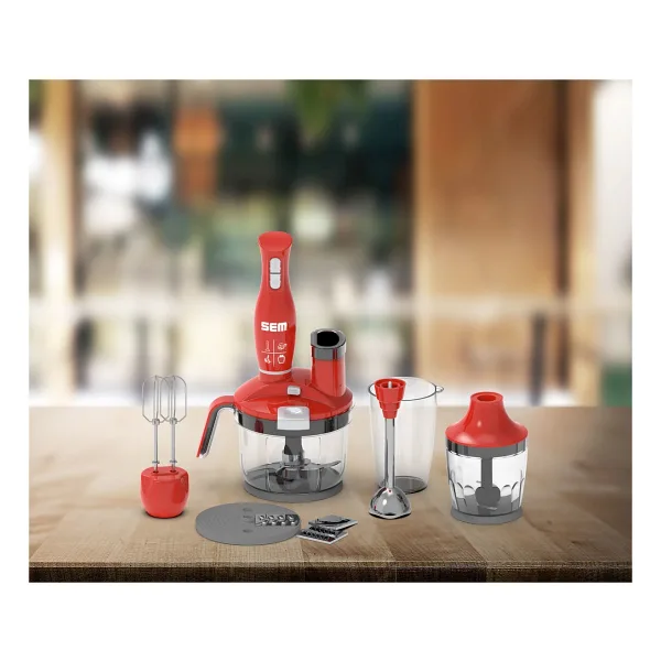 Sem Problade SK 235 Full Multiset Kırmızı 1500 W Blender Seti