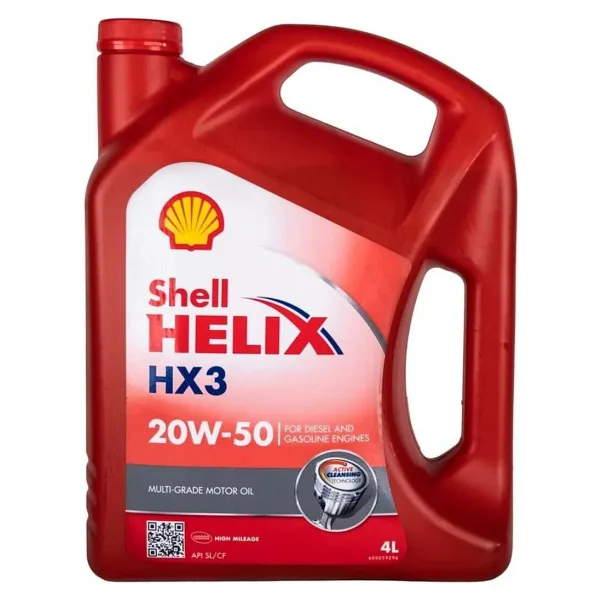 Shell Helix HX3 20W-50 4 lt Motor Yağı - 2024