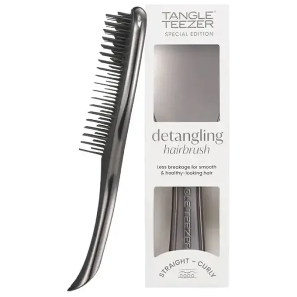 Tangle Teezer Ultimate Detangler - Chrome - Midnight Silver Saç Fırçası