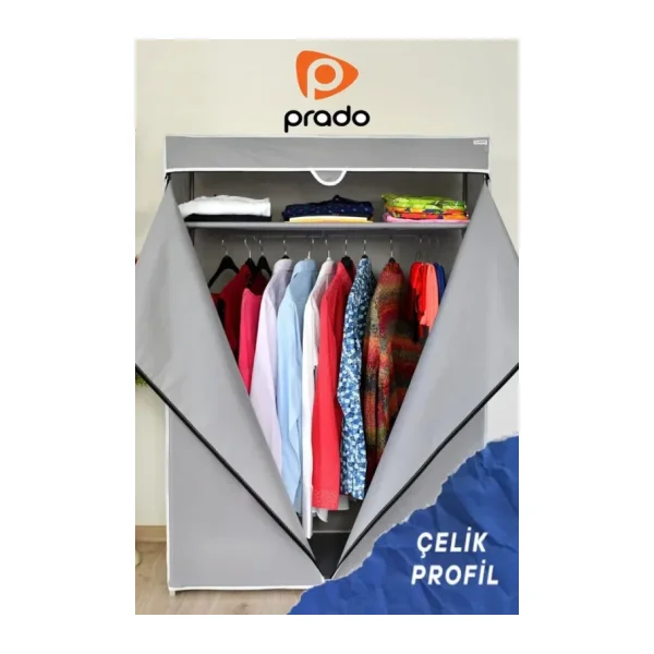 Teknor Prado Basic Çelik Profilli Portatif Bez Dolap