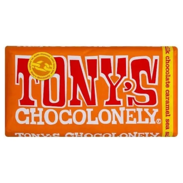 Tony's Chocolonely Caramel Sea Salt 180 gr