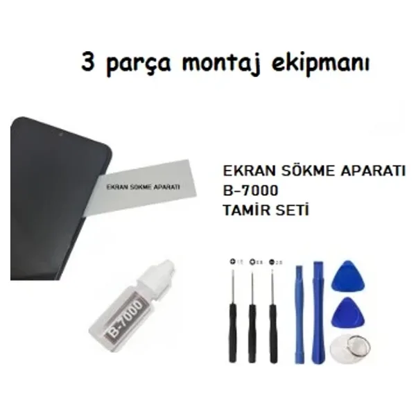 Tornavida Seti Tamir Seti + B-7000 Yapıştırıcı Ayırıcı Pena