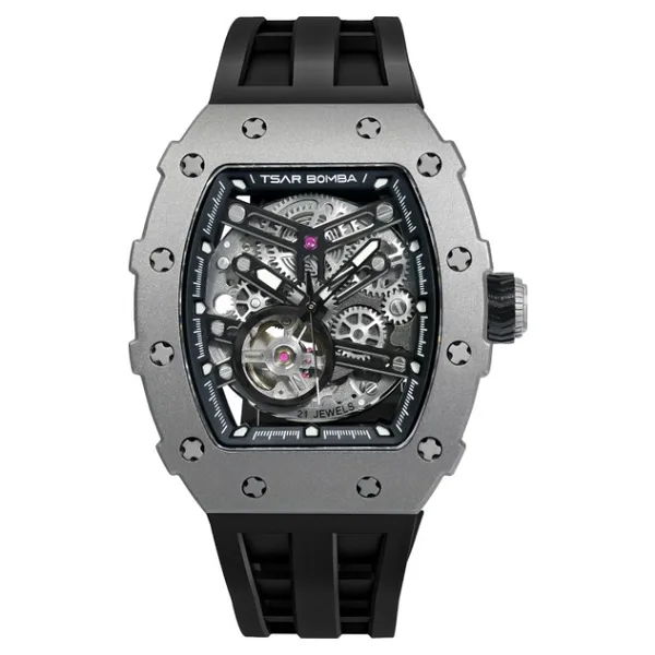 Tsar Bomba Elemental Serisi - Titanium Edition Siyah TB8208T - Gümüş - Siyah