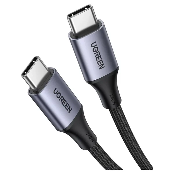 Ugreen Usb C To Type-c Pd 3.1 240w 5a Hızlı Şarj Ve Data Kablosu 2 Metre