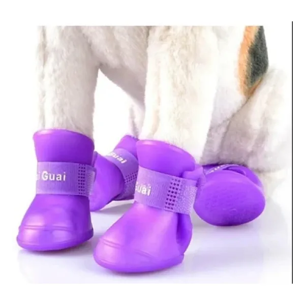 USLUCAN ALIŞVERİŞ Silikon Kedi Köpek Ayakkabısı