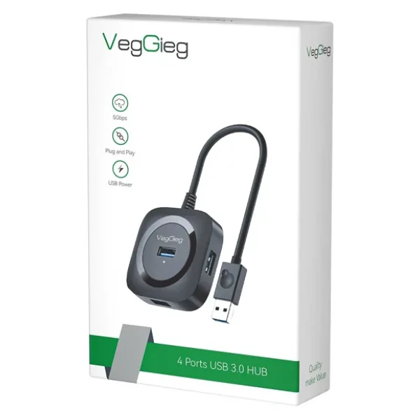 VegGieg V-U342 4 Port USB Çoğaltıcı