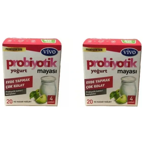 vivo Probiyotik Yoğurt Mayası 2li