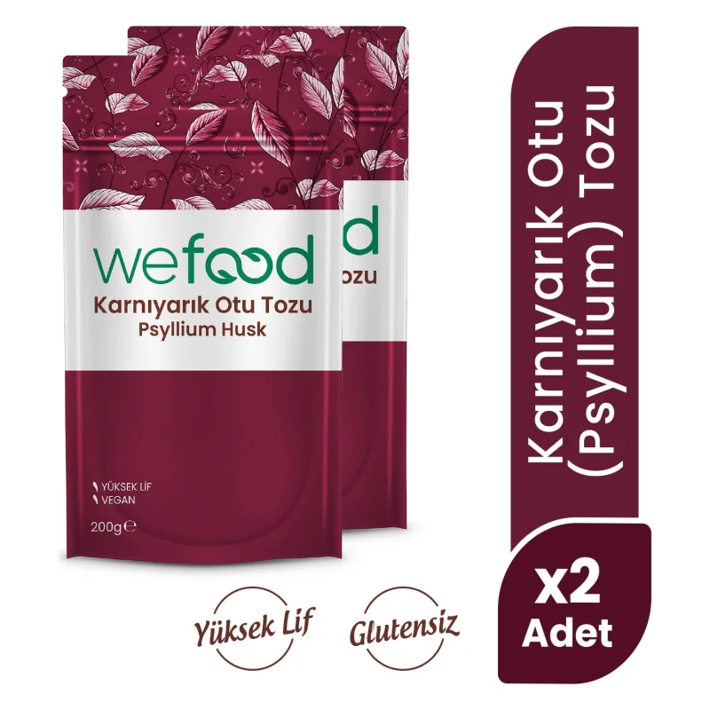 Wefood Karnıyarık Otu Tozu 200 gr 2'li