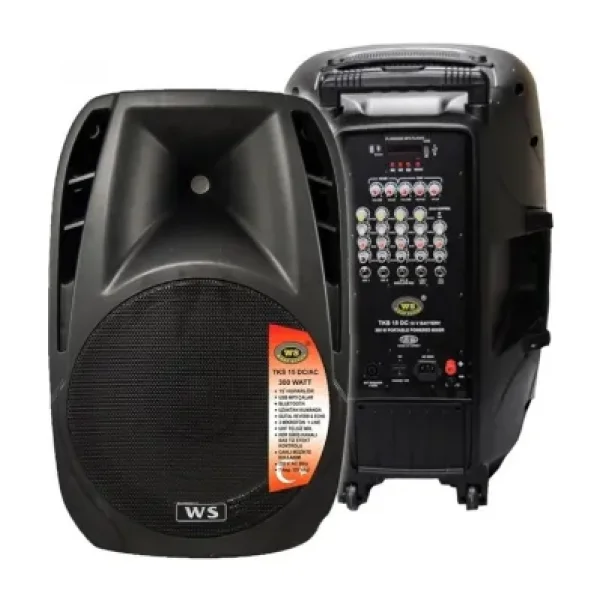 West Sound TKS 15 DC Şarjlı Taşınabilir Hoparlör